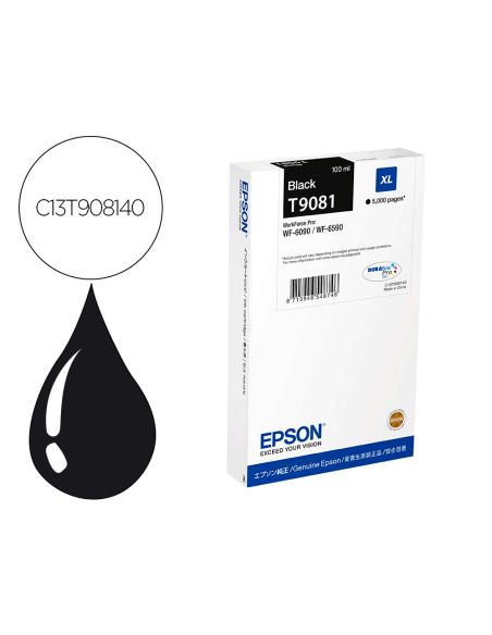 Ink-Jet Epson Wf-6590Dwf/Wf-6090Dw Negro Xl