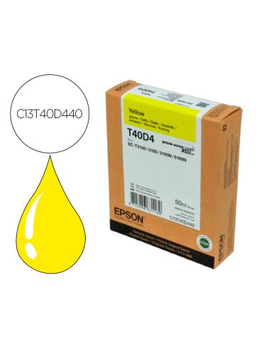 Ink-Jet Epson Ultrachrome Xd2 Amarillo T40D440 Sc-T3100/Sc- T5100 50 Ml