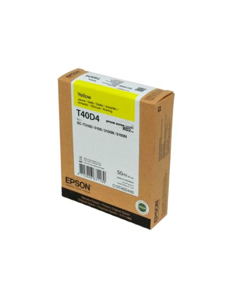 Ink-Jet Epson Ultrachrome Xd2 Amarillo T40D440 Sc-T3100/Sc- T5100 50 Ml