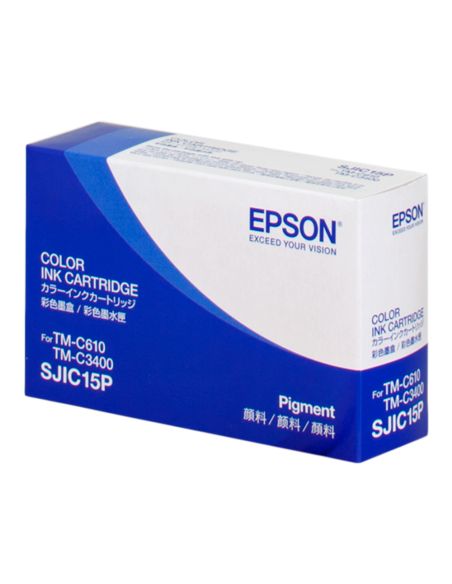 Ink-Jet Epson Tm-C 3400 (Sjic15P) Cmy