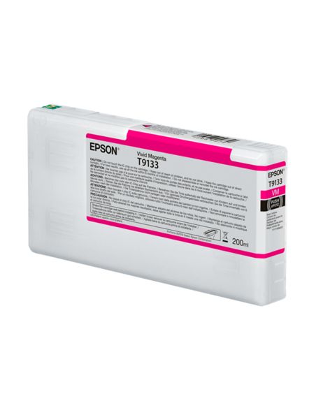 Ink-Jet Epson T9133 Vivid Magenta Ink 200Ml