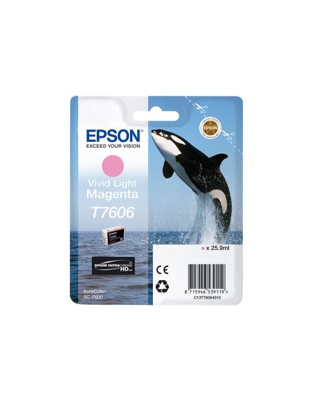 Ink-Jet Epson Surecolor Sc-P600 Magenta Vivo Claro