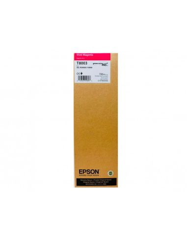 Ink-Jet Epson Singlepack Vivid Magenta T800300 Ultrachrome Pro 700Ml