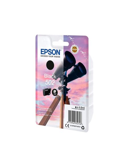 Ink-Jet Epson Singlepack Negro 502 Ink