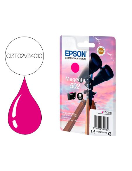 Ink-Jet Epson Singlepack Magenta 502 Ink