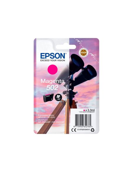 Ink-Jet Epson Singlepack Magenta 502 Ink