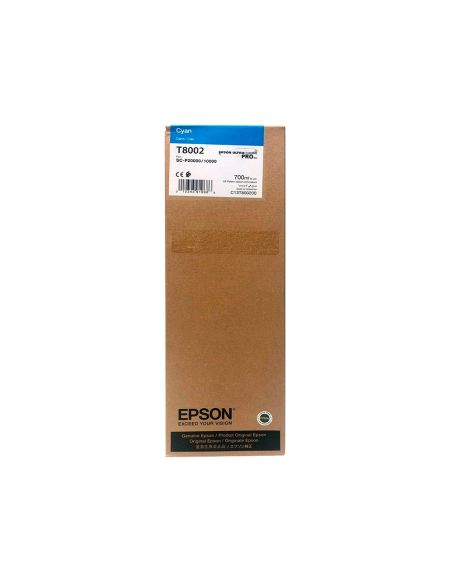 Ink-Jet Epson Singlepack Cian T800200 Ultrachrome Pro 700Ml