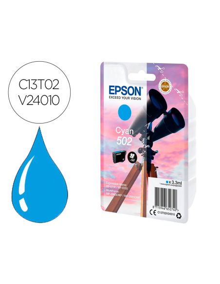 Ink-Jet Epson Singlepack Cian 502 Ink