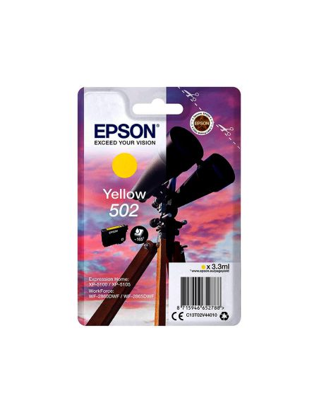 Ink-Jet Epson Singlepack Amarillo 502 Ink