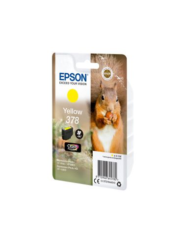 Ink-Jet Epson Singlepack Amarillo 378 Claria Photo Hd Ink