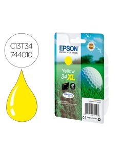 Ink-Jet Epson Work Force Pro Wf-3720Dwf/3725Dwf Amarillo 34Xl Durabrite Ultra Ink 950 Paginas