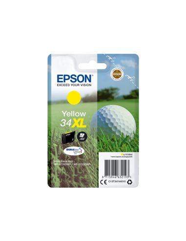 Ink-Jet Epson Work Force Pro Wf-3720Dwf/3725Dwf Amarillo 34Xl Durabrite Ultra Ink 950 Paginas