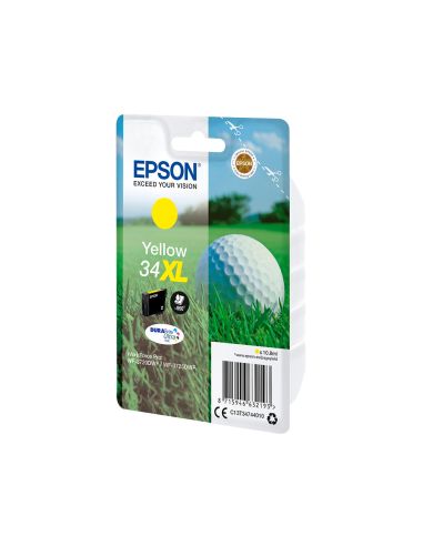 Ink-Jet Epson Work Force Pro Wf-3720Dwf/3725Dwf Amarillo 34Xl Durabrite Ultra Ink 950 Paginas