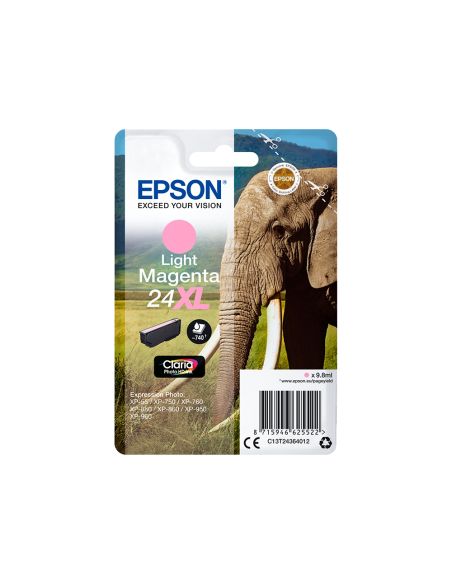 Ink-Jet Epson Claria Photo Hd Ink Magenta Claro 24Xl Expression Photo Xp-950