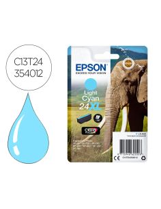 Ink-Jet Epson Claria Photo Hd Ink Cian Claro 24Xl Expression Photo Xp-950