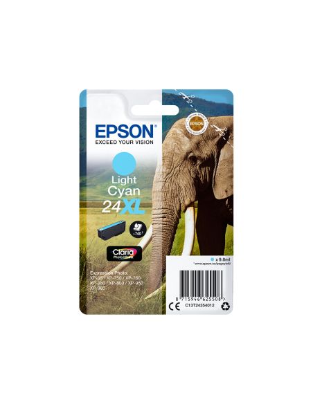 Ink-Jet Epson Claria Photo Hd Ink Cian Claro 24Xl Expression Photo Xp-950