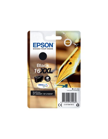 Ink-Jet Epson Negro 16Xxl Workforce 2660Dwf
