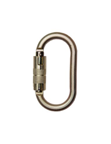 Mosqueton Faru Acero Galvanizado Automatico Virola 18 Mm Resistencia 25 Kn