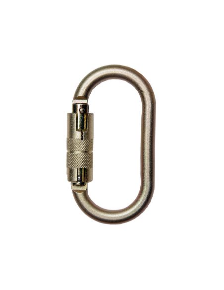 Mosqueton Faru Acero Galvanizado Automatico Virola 18 Mm Resistencia 25 Kn