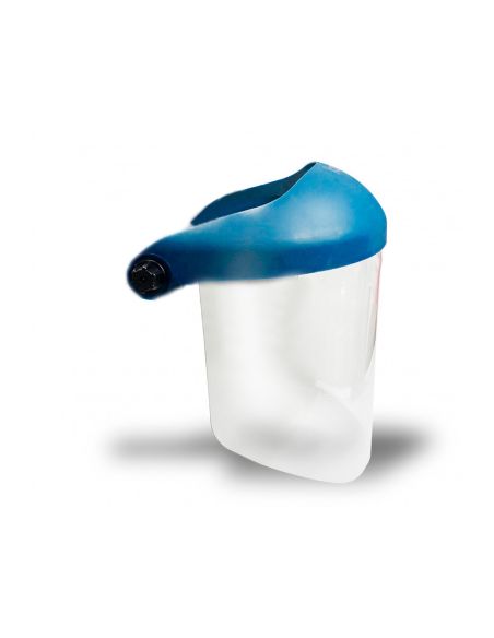 Pantalla Para Casco Faru A20C Con Visera Y Protector Barbilla Azul 200X300 Mm