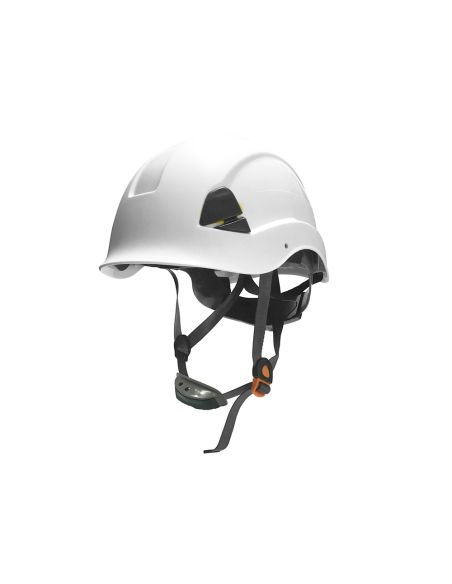 Casco Faru Abs Para Trabajos En Alturas 6 Puntos De Anclaje Color Blanco
