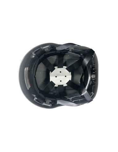 Casco Faru Abs Para Trabajos En Alturas 6 Puntos De Anclaje Color Blanco