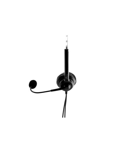 Auricular Mediarange Biaural Diadema Con Microfono Cable 2 Mt|Libreriasalesiana
