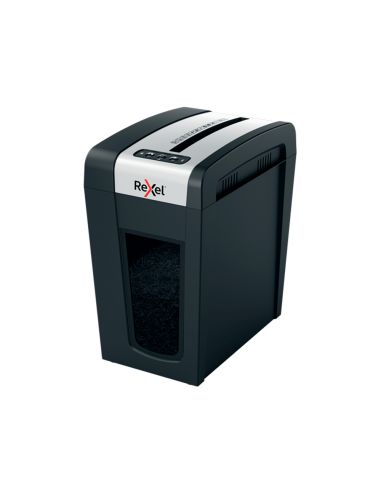 Destructora De Documentos Rexel Secure Mc6-Sl Eu Capacidad 6 Hojas Grapas Clips Tarjetas Y Cd 18 L