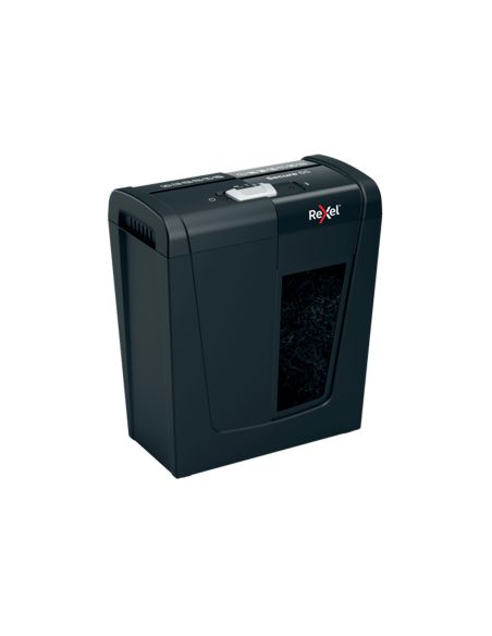 Destructora De Documentos Rexel Secure S5 Eu Capacidad 5 Hojas Grapas Clips Tarjetas Y Cd Papelera 10 L