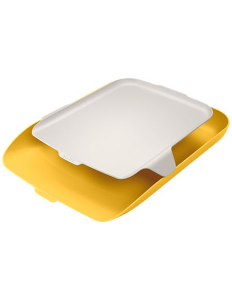 Bandeja Sobremesa Plastico Leitz Cosy Amarillo 274X62X391 Mm