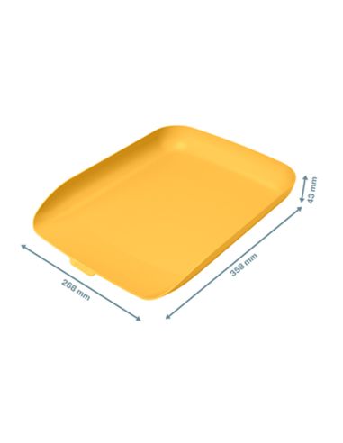 Bandeja Sobremesa Plastico Leitz Cosy Amarillo 268X126X358 Mm