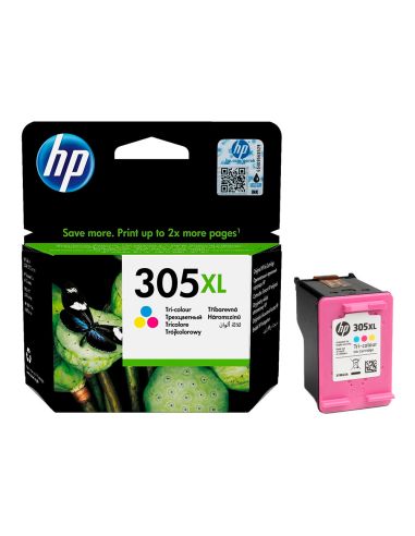 Ink-Jet Hp 305Xl Deskjet 1210 / 1212 / 1255 / 2732 / 2752 / 4155 / 4158 Envy 6020 / 6052 /6055 / 6420 Tricolor 200