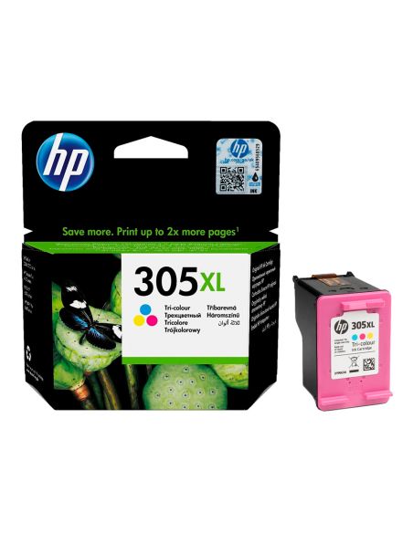 Ink-Jet Hp 305Xl Deskjet 1210 / 1212 / 1255 / 2732 / 2752 / 4155 / 4158 Envy 6020 / 6052 /6055 / 6420 Tricolor 200