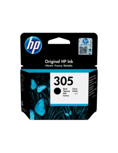 Ink-Jet Hp 305 Deskjet 1210 / 1212 / 1255 / 2732 / 2752 / 4155 / 4158 Envy 6020 / 6052 /6055 / 6420 Negro 120 2