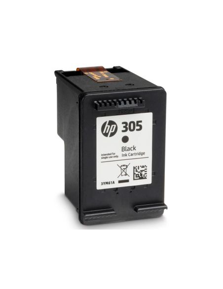 Ink-Jet Hp 305 Deskjet 1210 / 1212 / 1255 / 2732 / 2752 / 4155 / 4158 Envy 6020 / 6052 /6055 / 6420 Negro 120