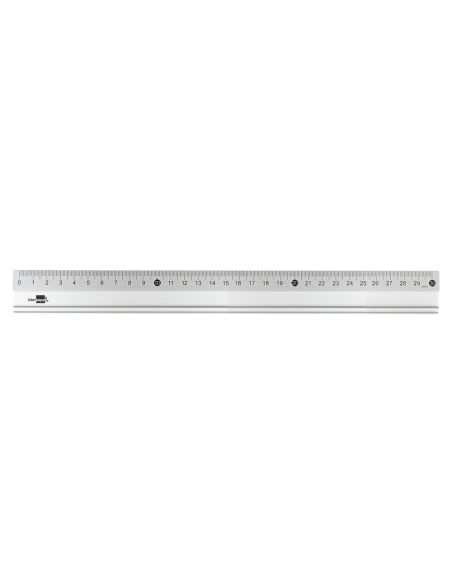 Regla Liderpapel Metalica Aluminio 30 Cm