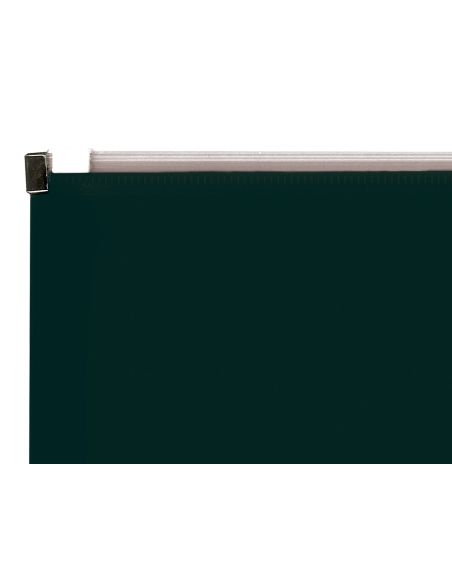 Carpeta Dossier Liderpapel A6 Cierre De Cremallera Negro Opaco