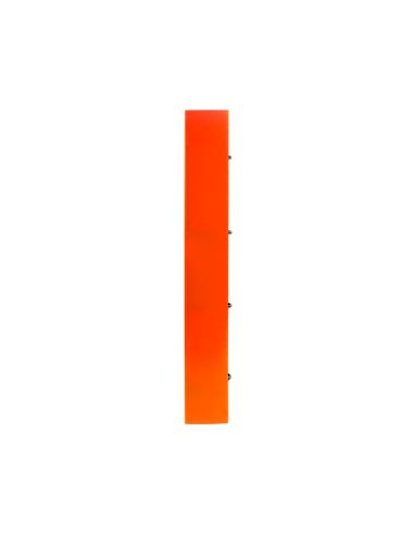 Carpeta Con Recambio Liderpapel A4 Cuadro 5Mm 100 Hojas 80G Polipropileno 4 Anillas 25Mm Color Naranja