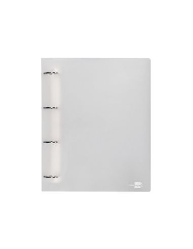 Carpeta Liderpapel 4 Anillas Mixtas 40 Mm Polipropileno Din A4 Transparente|Libreriasalesiana