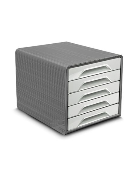 Fichero Cajones De Sobremesa Cep Smoove 5 Cajones Color Gris 288X360X270 Mm