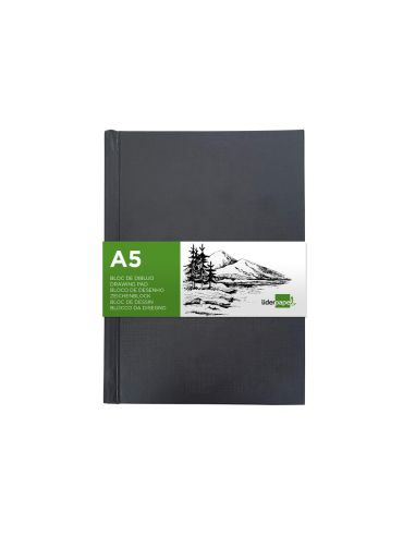Bloc Dibujo Liderpapel Esbozos Encuadernado Din A5 210X148 Mm 100 Hojas 100 Gr/M2