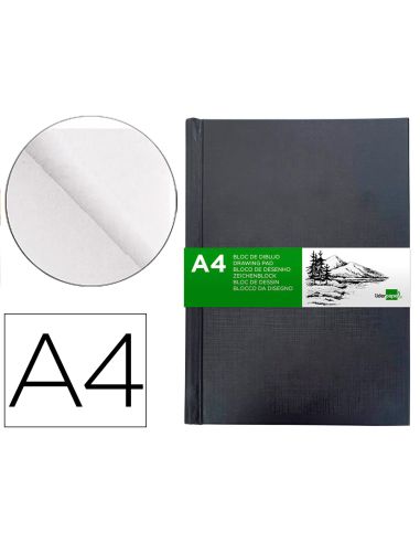 Bloc Dibujo Liderpapel Esbozos Encuadernado Din A4 210X297 Mm 100 Hojas 100 Gr/M2