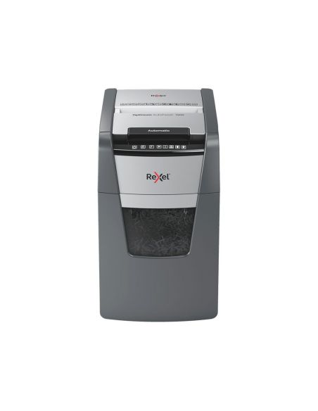 Destructora De Documentos Rexel Optimum Autofedd+ 150X Eu Capacidad De Corte 150 Hojas Destruye Grapas Y Clips