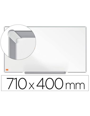 Pizarra Blanca Nobo Ip Pro 32" Lacada Magnetica 710X400 Mm