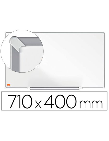 Pizarra Blanca Nobo Ip Pro 32" Lacada Magnetica 710X400 Mm