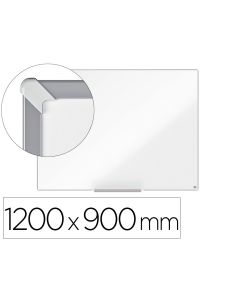 Pizarra Blanca Nobo Nano Clean Ip Pro Lacada Magnetica 1200X900 Mm