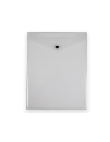 Carpeta Liderpapel Dossier Broche Polipropileno Din A4 Formato Vertical Con Fuelle Transparente