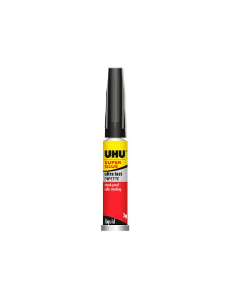 Pegamento Uhu Instantaneo Control Tecnologia Stop 3 Gr