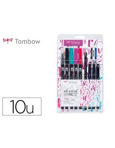 Set Caligrafia Tombow Lettering Advance 10 Piezas