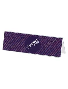 Identificador Sobremesa Archivo 2000 Premium Poliestireno Cristal Transparente 50X210X60 Mm 2